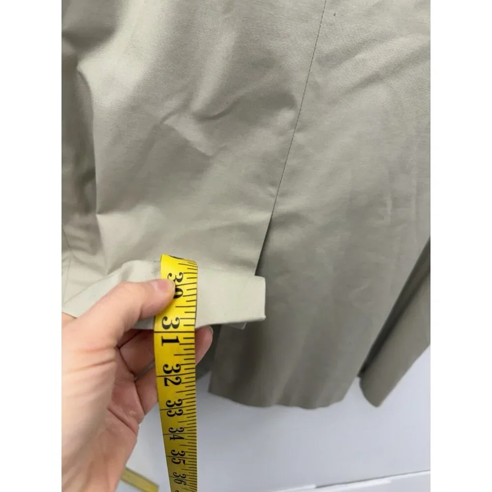 Brooks Brothers Blazer Men 43R Tan BrooksCool Poplin 3 Button Jacket Sports Coat